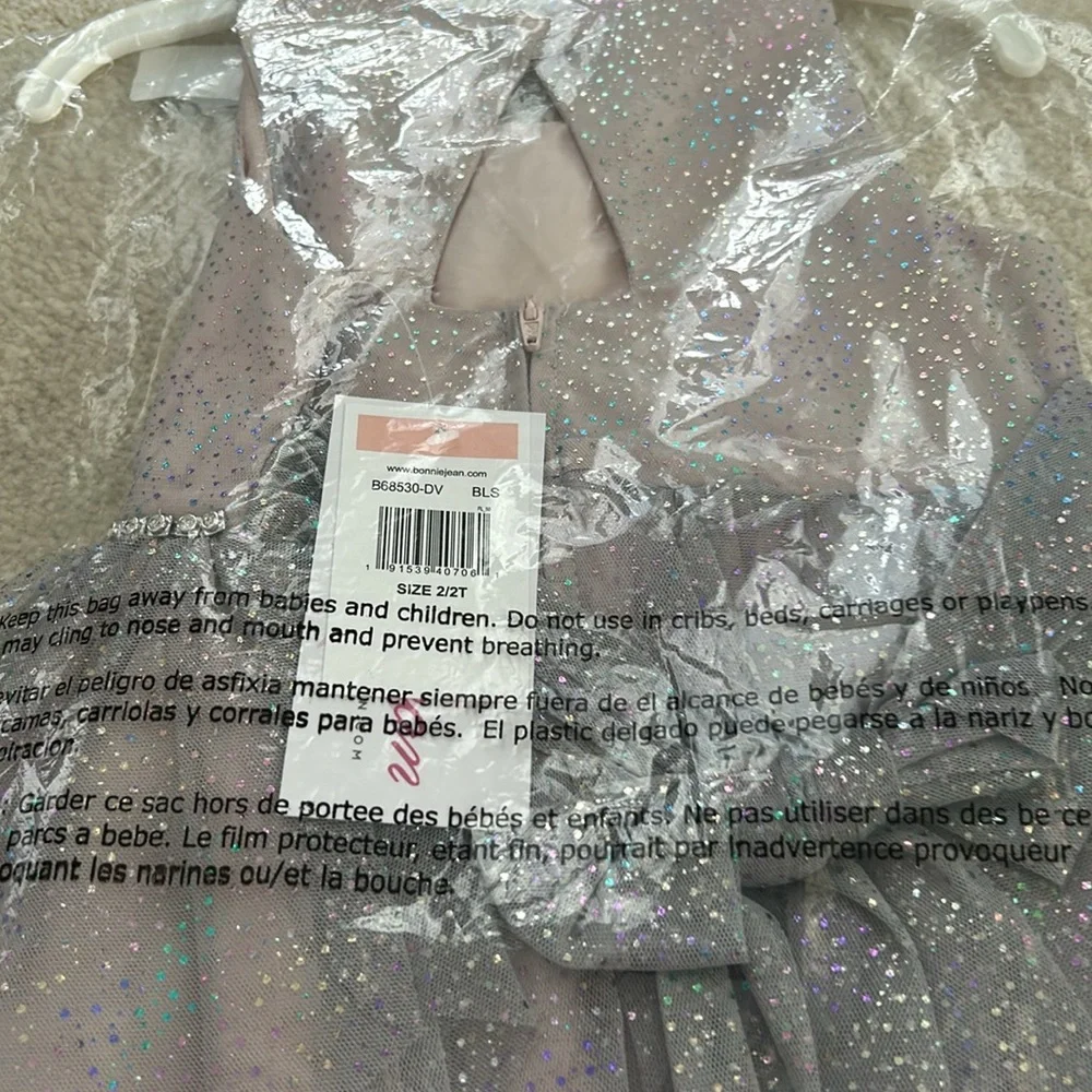 Girls 2T new nwt sparkle tulle party dress princess fancy